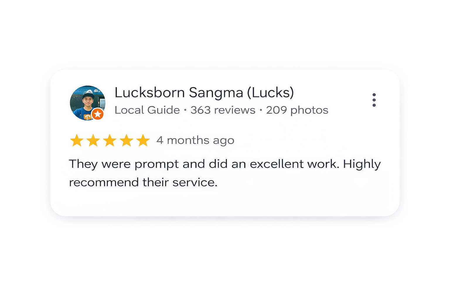 Customer Review