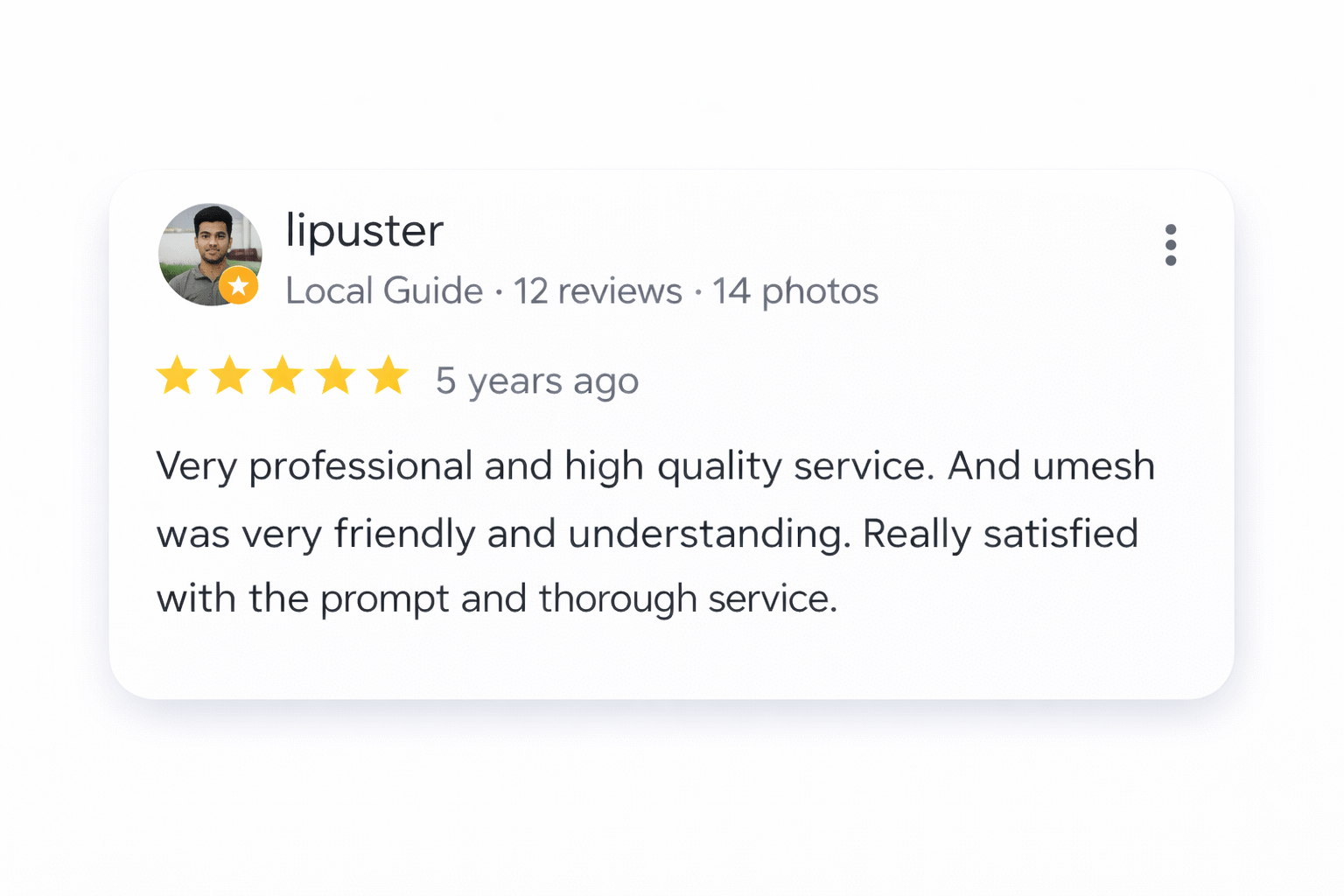 Customer Review
